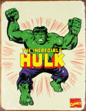 The Incredible Hulk Tin Sign