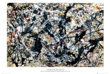 Argent sur noir|Silver On Black Photographie par Jackson Pollock