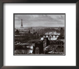 The River Seine and the City of Paris, c.1991 Posters by Peter Turnley