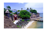 Gate of the City, Old San Juan, Puerto Rico Photographic Print by George Oze