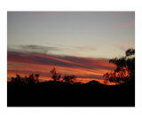 Red Texas Sunset Photographic Print by A Villaronga