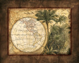 Global Neutral Map I Posters by Tina Chaden