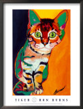 Cinquenta, Tigre Real  Prints by Ron Burns