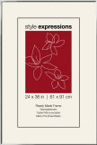 Classic Polished Silver Frame Fits 61 x 91 cm Print Ready Made Frame