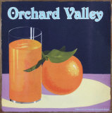 Orchard Valley Tin Sign
