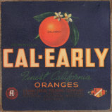 Cal- Early Tin Sign