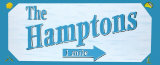 The Hamptons Wood Sign