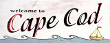 Cape Cod Wood Sign