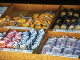 Charms for Sale at Sensoji Temple, Akasaka, Tokyo, Japan Photographic Print by Nancy & Steve Ross