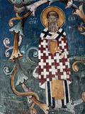 Frescoes in 14th Century Visoki Decani Monastery, Kosovo and Metohija, Serbia Photographic Print by Russell Gordon