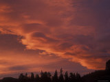 Sunrise in Many Glacier Area of Glacier National Park, Montana, USA Photographic Print by Diane Johnson