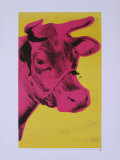 Cow (Red and Yellow) Posters par Andy Warhol