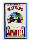 Watkins Japan Tea Giclée-Druck