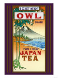 Owl Brand Tea Giclée-Druck