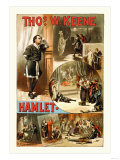 Thos W. Keene as Hamlet, Giclee Print