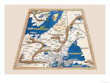 Untitled Map Giclee Print by Ptolemy 