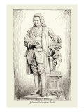 Johann Sebastian Bach, Giclee Print