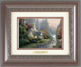 The Forest Chapel  Print by Thomas Kinkade