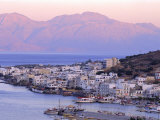 Elounda, Crete, Greece, Europe Photographic Print by Upperhall Ltd