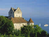 The Old Castle Towering Above Lake Constance, Meersburg, Baden-Wurttemberg, Germany, Europe Photographic Print by Ruth Tomlinson