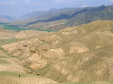 Sary Bulak, Mountains Towards Lakeson-Kul, Kyrgyzstan, Central Asia Photographic Print by Upperhall Ltd