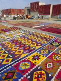 Carpet Market, Old City Walls, Bukhara, Uzbekistan, Central Asia Photographic Print by Upperhall Ltd