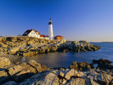 Portland Head Lighthouse, Cape Elizabeth, Maine, New England, USA Photographic Print by Roy Rainford