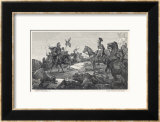 Second Punic War Scipio Africanus Meets Hannibal Before Defeating Him at Zama in North Africa Framed Giclee Print by Hermann Vogel