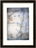 New York, Part of New England and New France 1759 Framed Giclee Print by F. Pfister