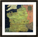 Map of Sixteenth Century France, from the "Sala Delle Carte Geografiche" Framed Giclee Print by Stefano And Danti Bonsignori