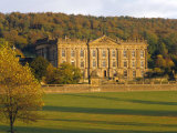 West Elevation, Chatsworth House in Autumn, Derbyshire, England Photographic Print by Nigel Francis