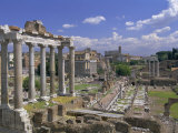 View Across the Roman Forum, Rome, Lazio, Italy, Europe Photographic Print by John (Photographer) Miller