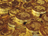 UK Currency, Pound Coins Photographic Print by Fraser Hall
