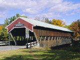 Covered Bridge, Jackson, New Hampshire, USA Photographic Print by Fraser Hall