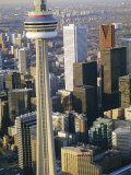 Cn Tower and Skyline of Toronto, Ontario, Canada Photographic Print by Sylvain Grandadam