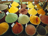 Spices, Grand Bazaar, Istanbul, Turkey, Eurasia Photographic Print by Sylvain Grandadam