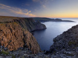 Sunset Over Nordkapp, North Cape, Mageroya Mahkaravju Island, Norway Photographic Print by Gary Cook