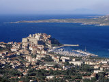 Citadel and Calvi, Corsica, France, Mediterranean, Europe Photographic Print by Yadid Levy