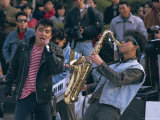 Singer and Musician, Horajuku, Tokyo, Japan, Asia Photographic Print by Rob Mcleod