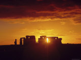 Stonehenge, Ancient Ruins, Wiltshire, England, UK, Europe Photographic Print by Rob Mcleod