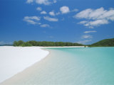 Whitehaven Beach on the East Coast, Whitsunday Island, Queensland, Australia Photographic Print by Robert Francis
