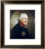 Frederick the Great Gerahmter Giclée-Druck von Anton Graff