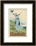 Kodak Advert 1913 Estampe encadrée