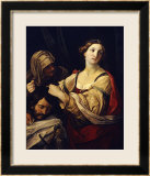 Judith with the Head of Holofernes Gerahmter Giclée-Druck von Elisabetta Sirani