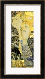 Serpent de mer I Estampe encadrée par Gustav Klimt