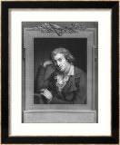Friedrich Schiller 1796 Gerahmter Giclée-Druck von Anton Graff