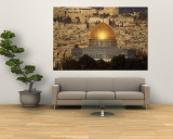 Dome of the Rock, Jerusalem, Israel Wall Mural by Yvette Cardozo