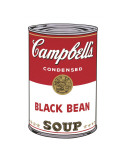 Campbell's Soup I: Black Bean, c.1968 Kunstdrucke von Andy Warhol