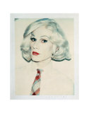 Self-Portrait in Drag, c.1981 (head tilted) Poster par Andy Warhol