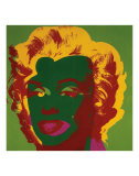 Marilyn, c.1967 (On Green) Affiches par Andy Warhol